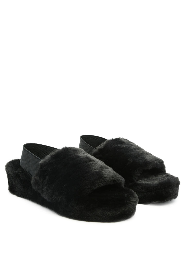 Jamun Slingback Platform Slides