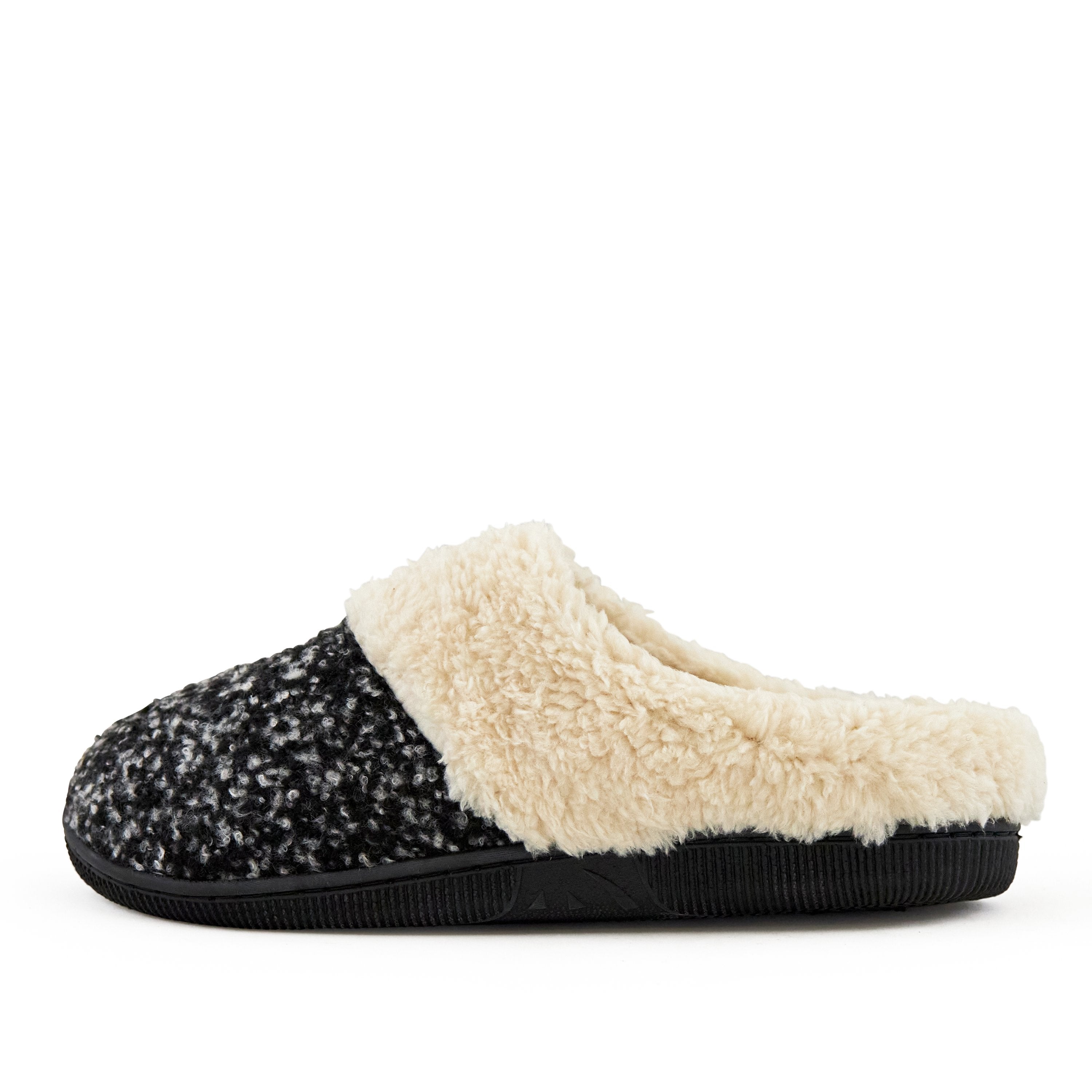 Grey Crumble Cozy Slippers