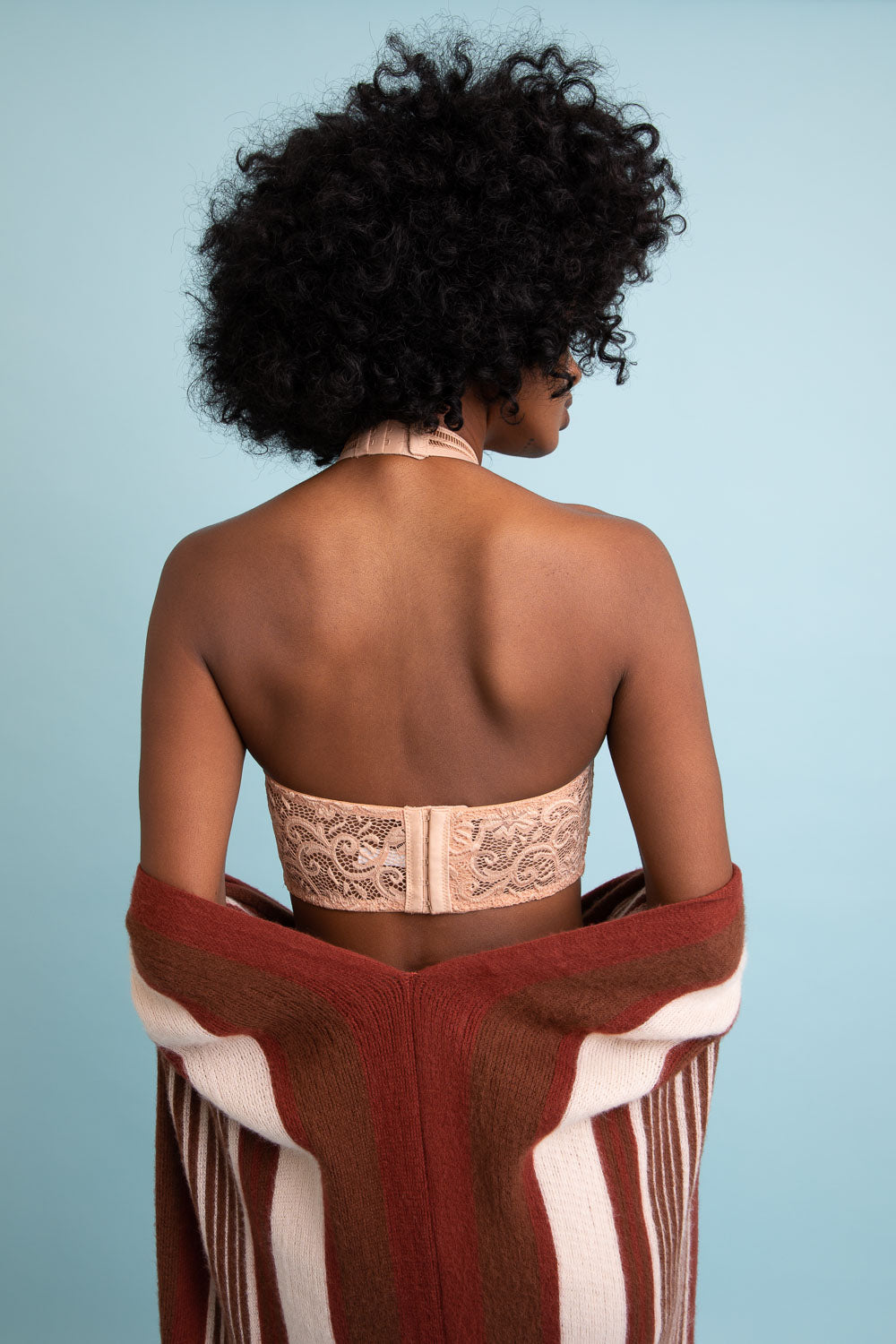 Letty Brown Choker Bralette