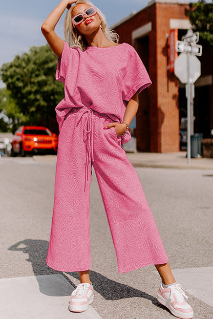 Strawberry Pink Lounge Set