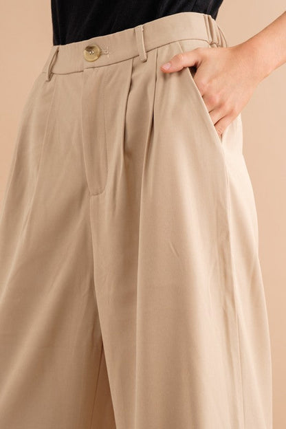 Noir Tailored Wide Leg Trouser