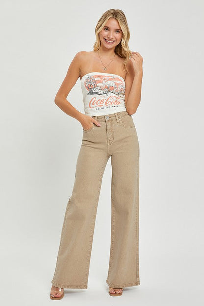 Harbor Sculpt High-Rise Wide Leg Jeans