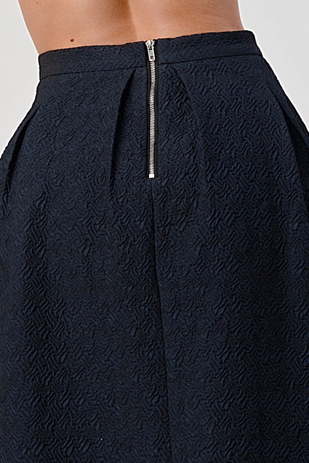 ARROW A-Line Pleated Midi Skirt