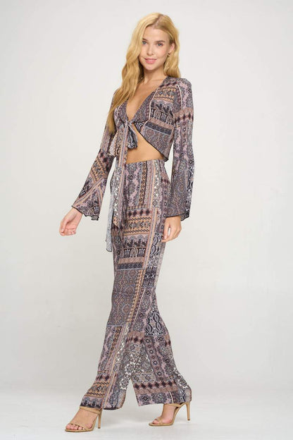 Solstice Drift Tie-Front Set