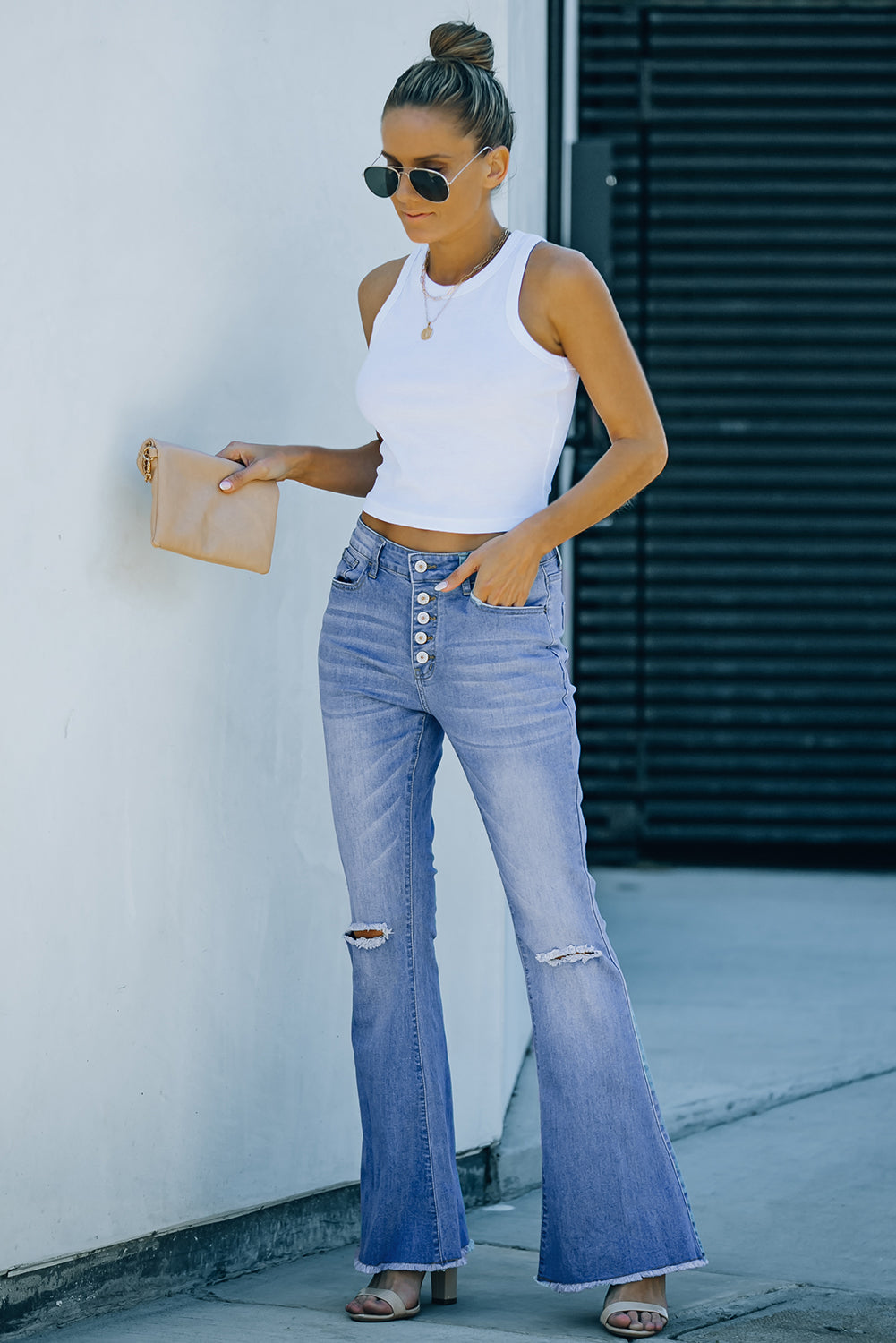 Amari Mendez Bell Bottom Jeans