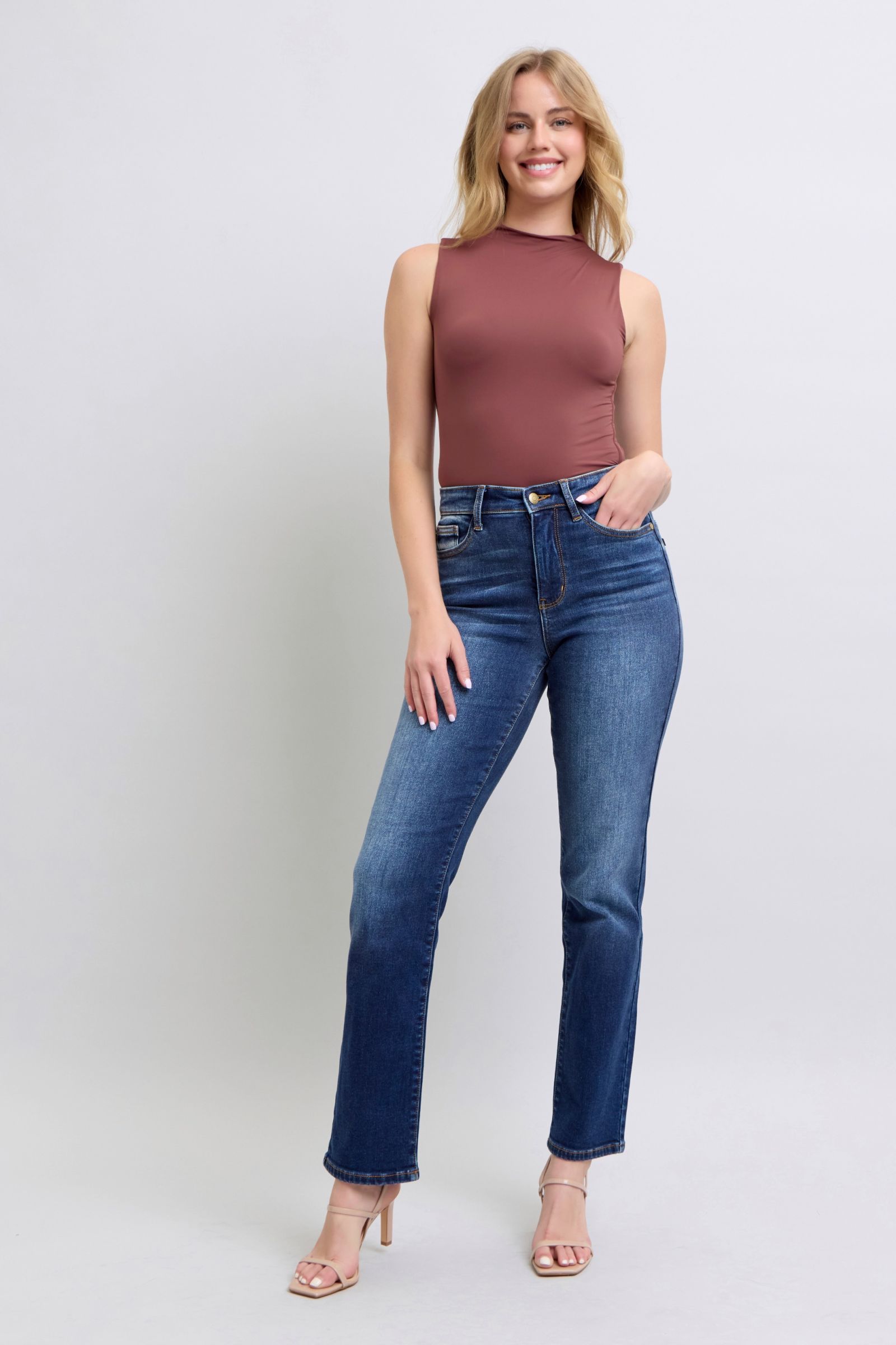 Harper Classic Straight Leg Jeans
