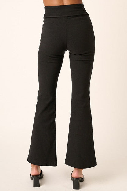 Vera V-Waist Flare Pants