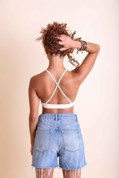 Irene Lace Halter Bralette