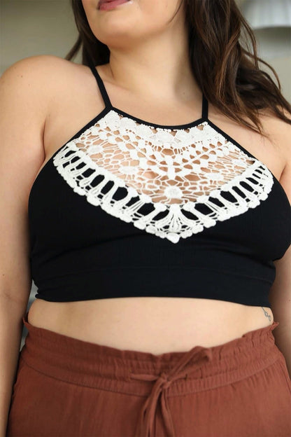 Irene Lace Halter Bralette