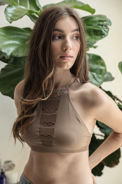 Irene High Neck Halter