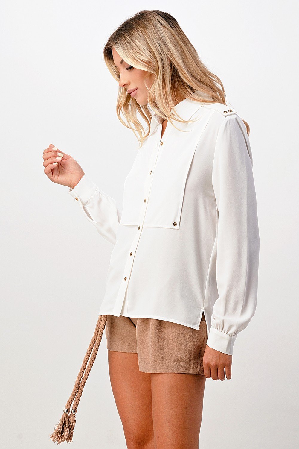 ARROW Military Blouse with Gold Buttons