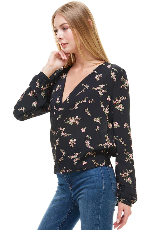 ARROW Long Sleeve Floral Top