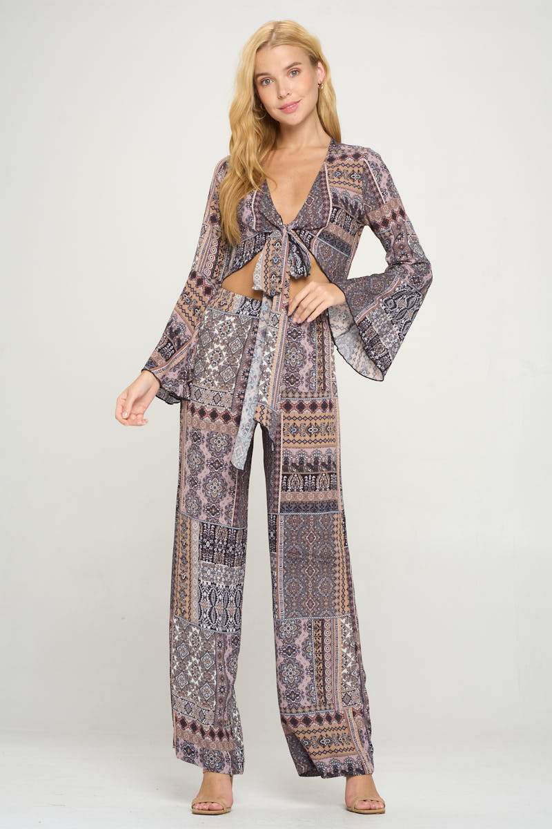 Solstice Drift Tie-Front Set