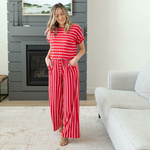 Charlotte Harper Keyhole Jumpsuit
