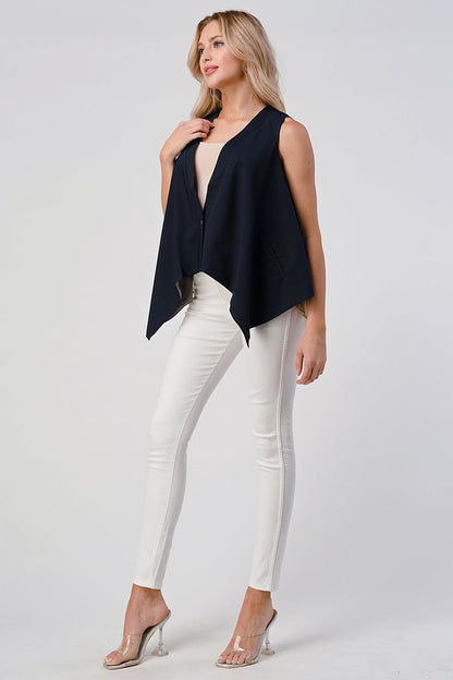 Lennox Layered Button Vest