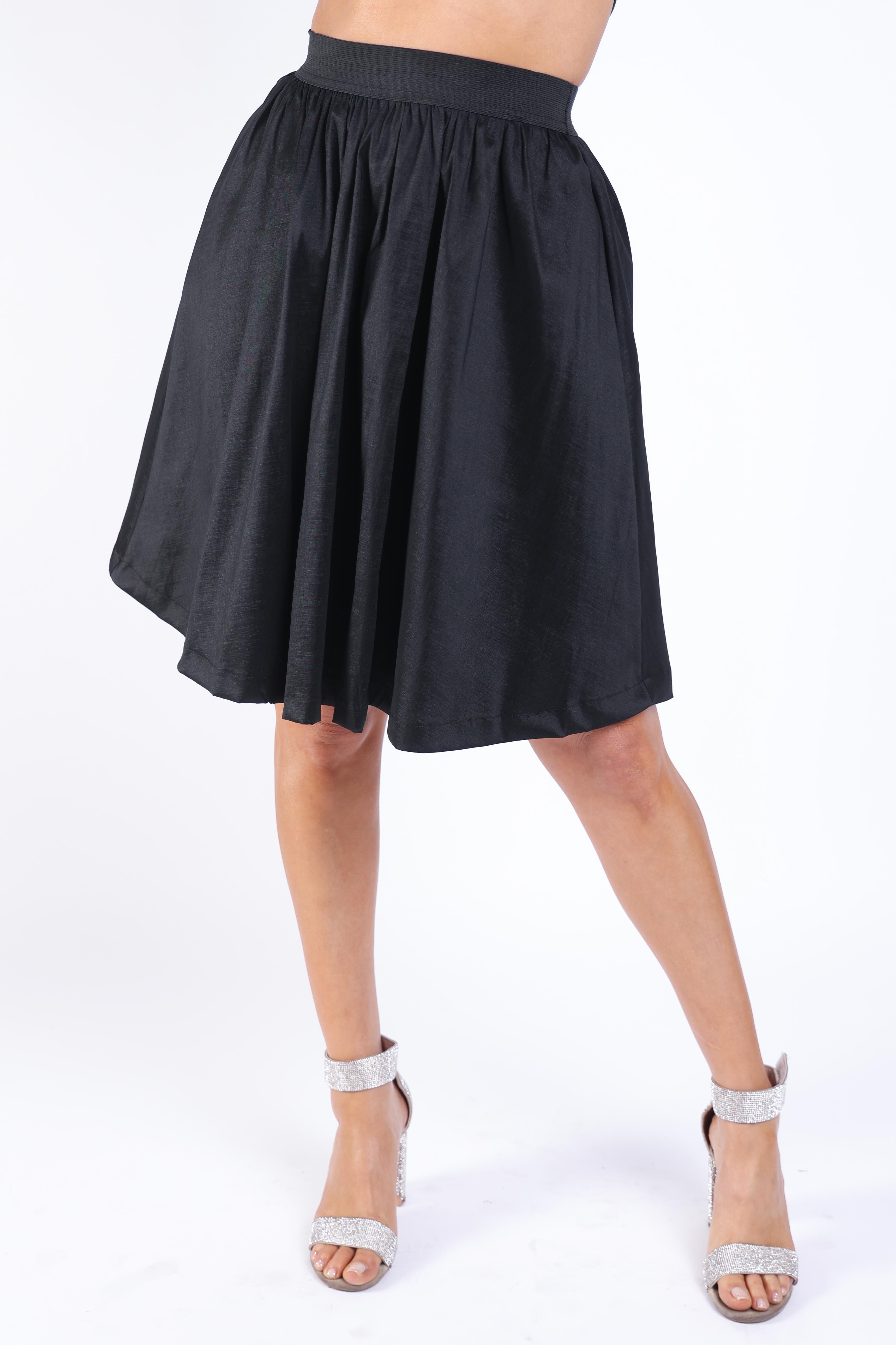 Pearl Monfried Pleated Flare Skirt