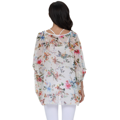 Amari Floral Tunic Top