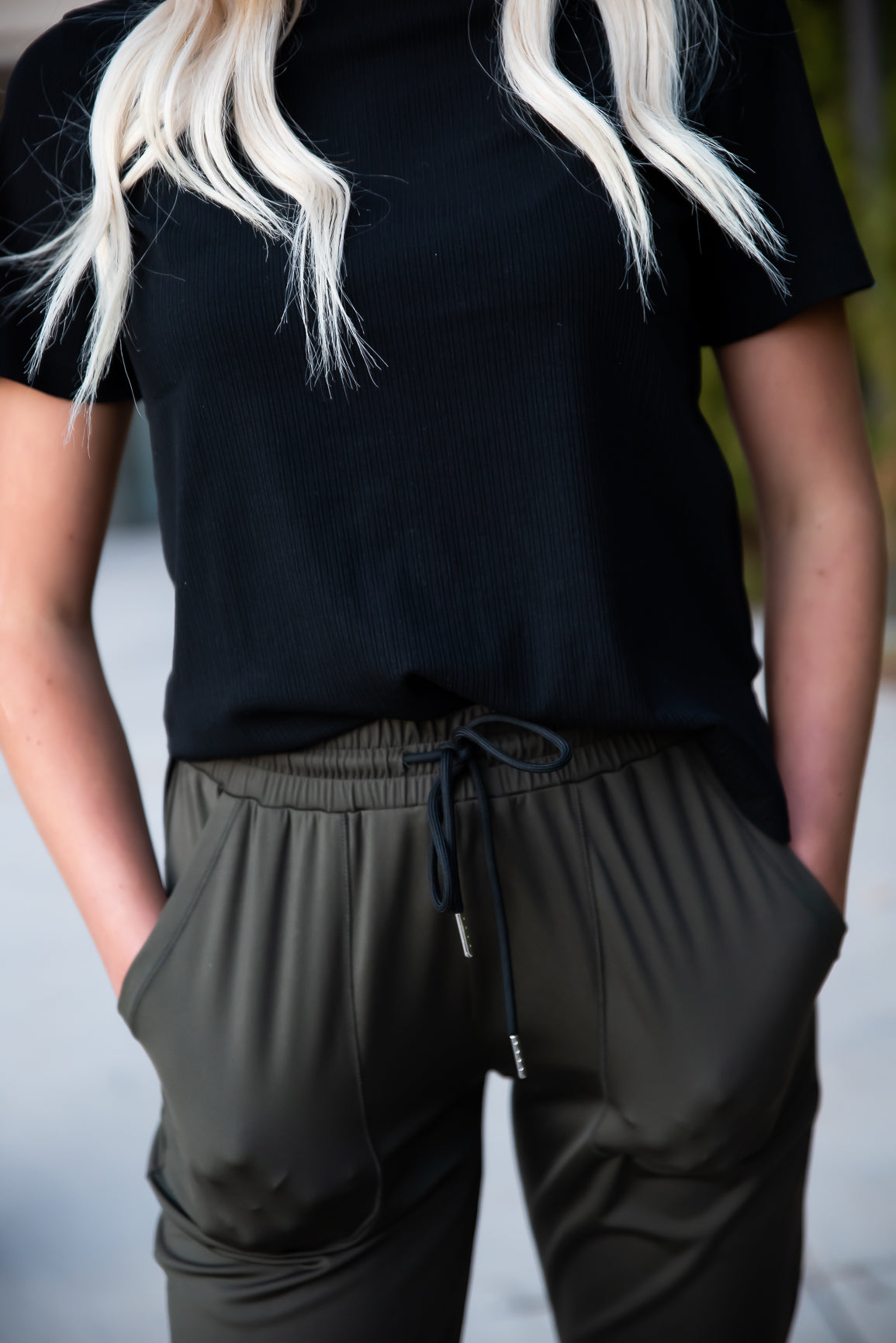 Dana Alyssa Tee in Black