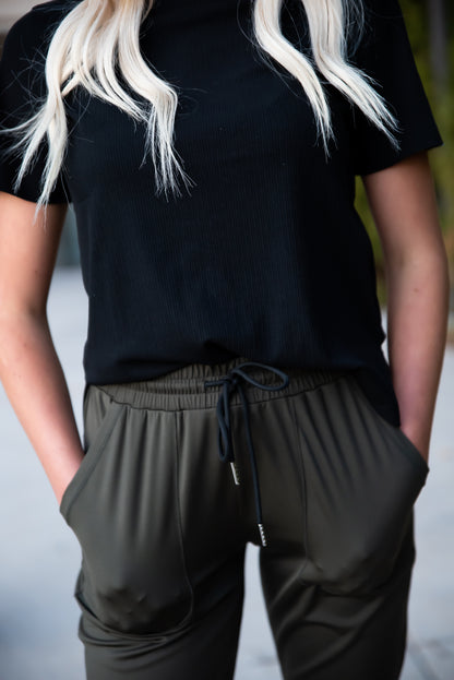 Dana Alyssa Tee in Black
