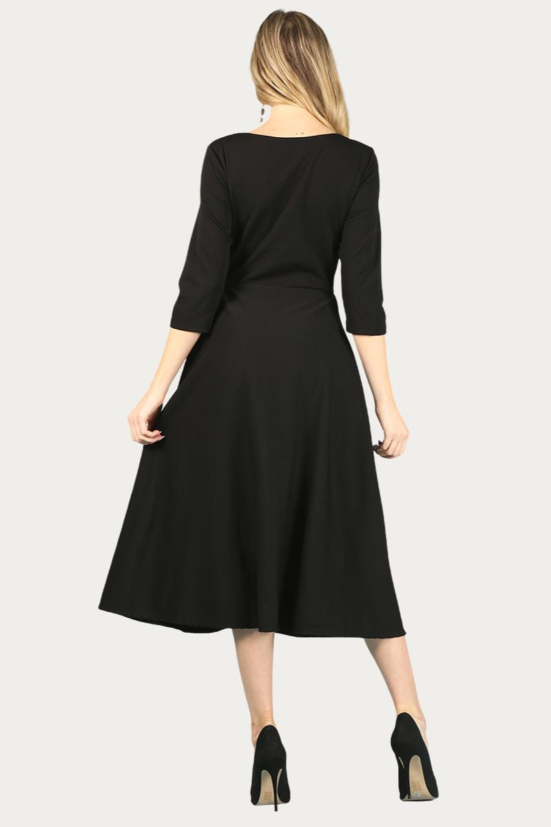 Amari A-Line Dress With Pockets