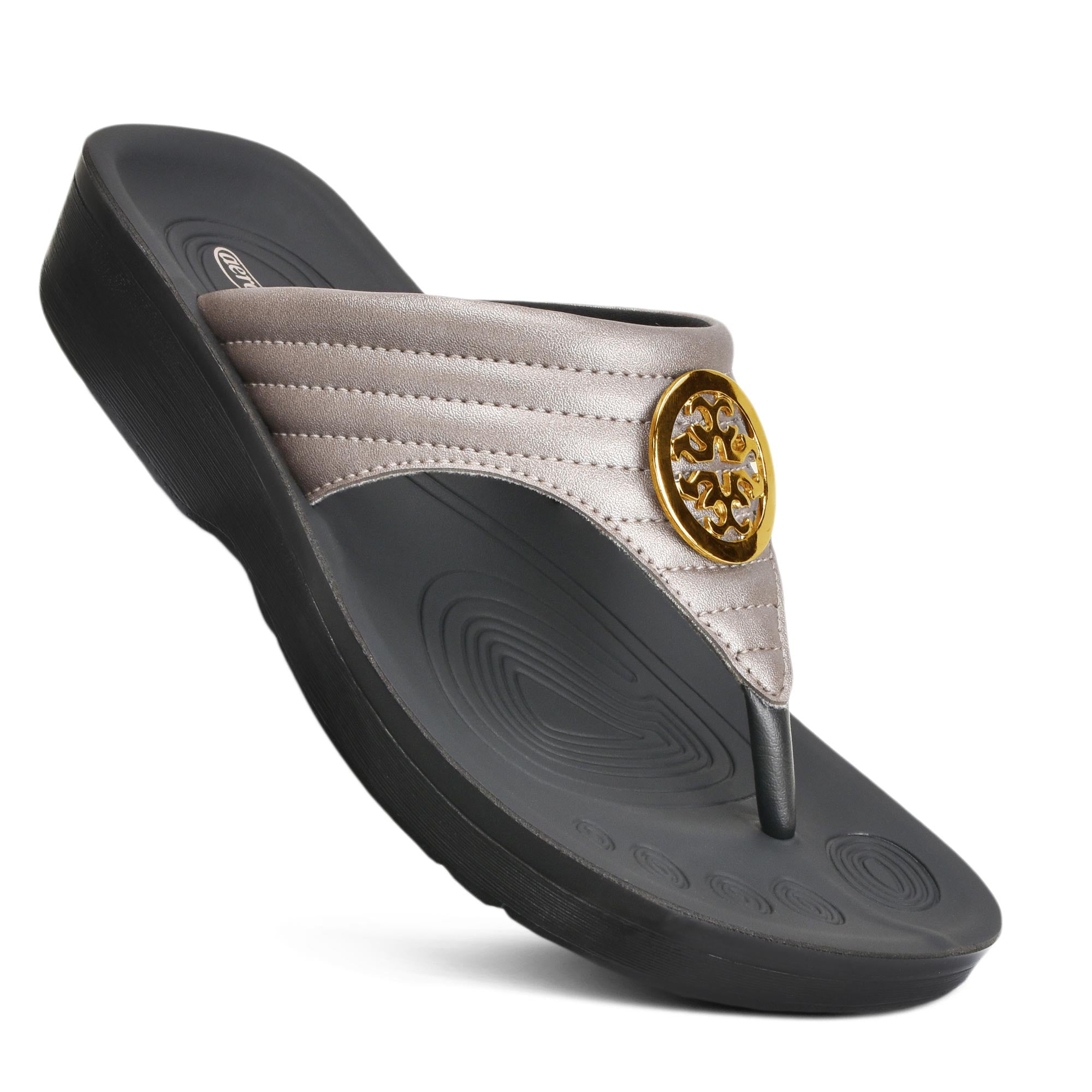 AEROTHOTIC IDELLE MEDALLION Walking Sandals