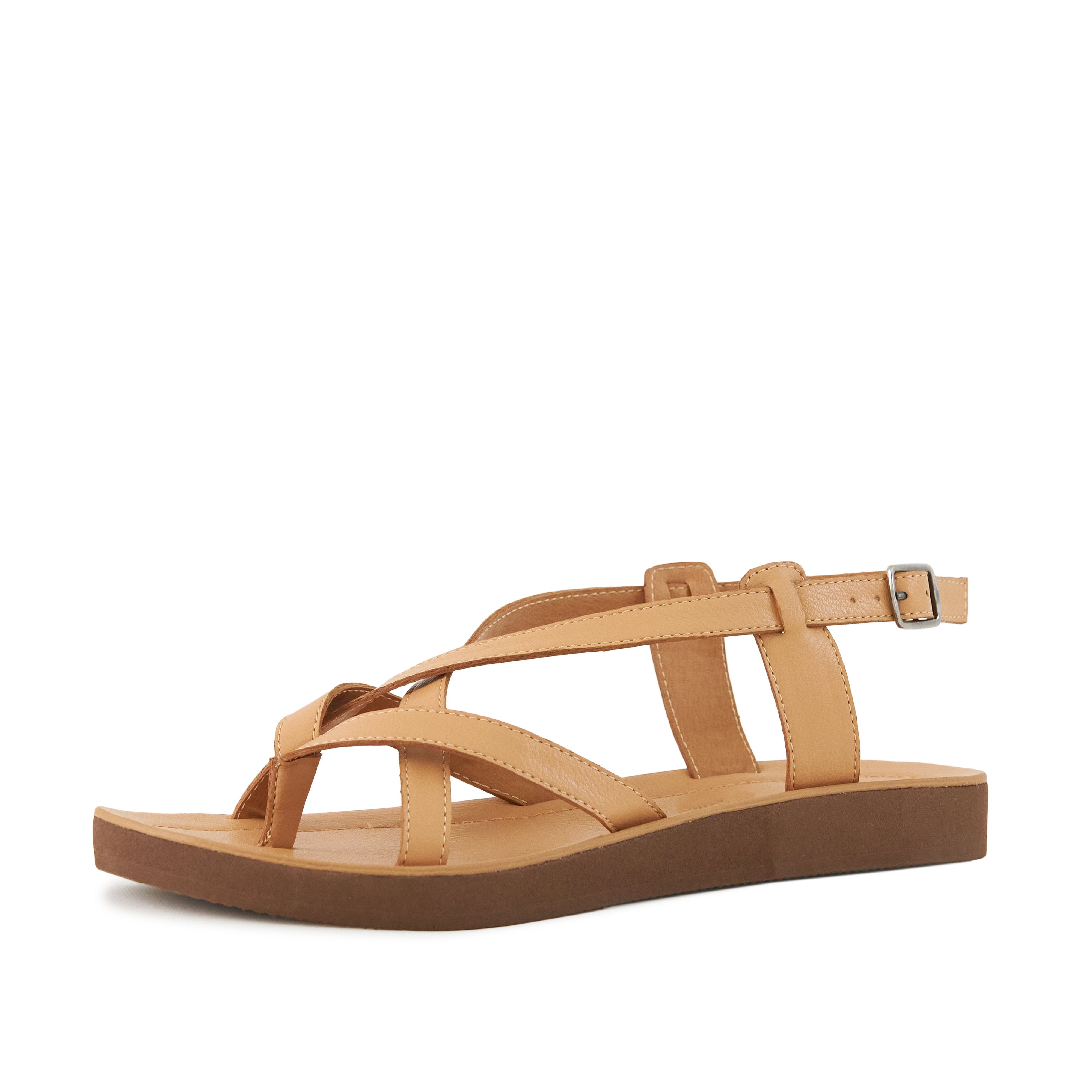 Pear Bernardo Sandal in Taupe
