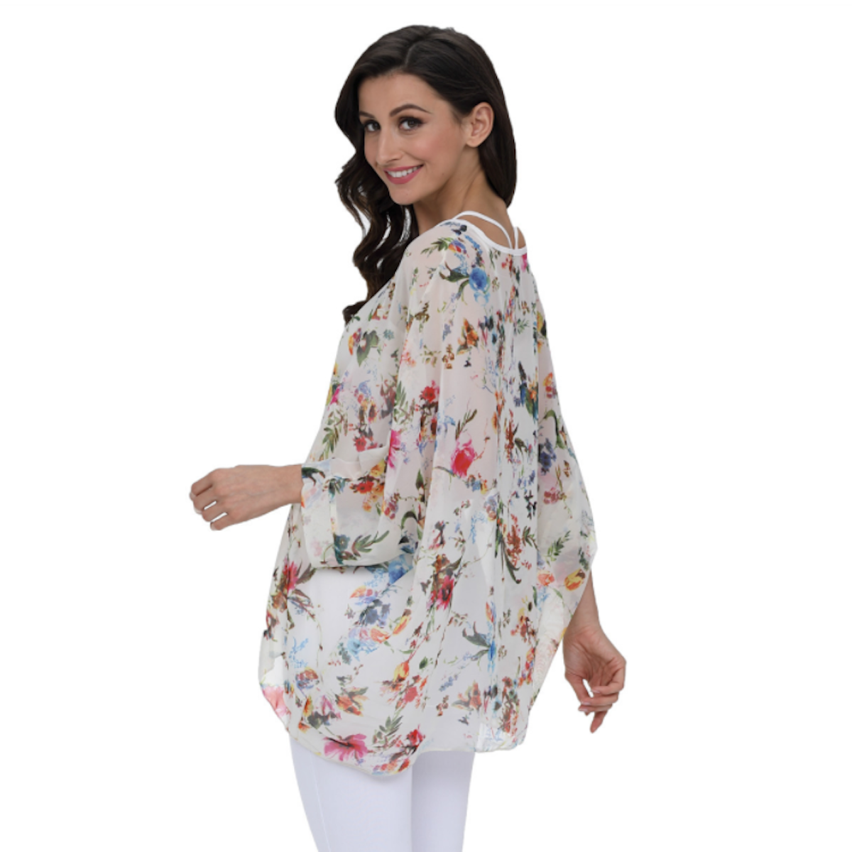 Amari Floral Tunic Top