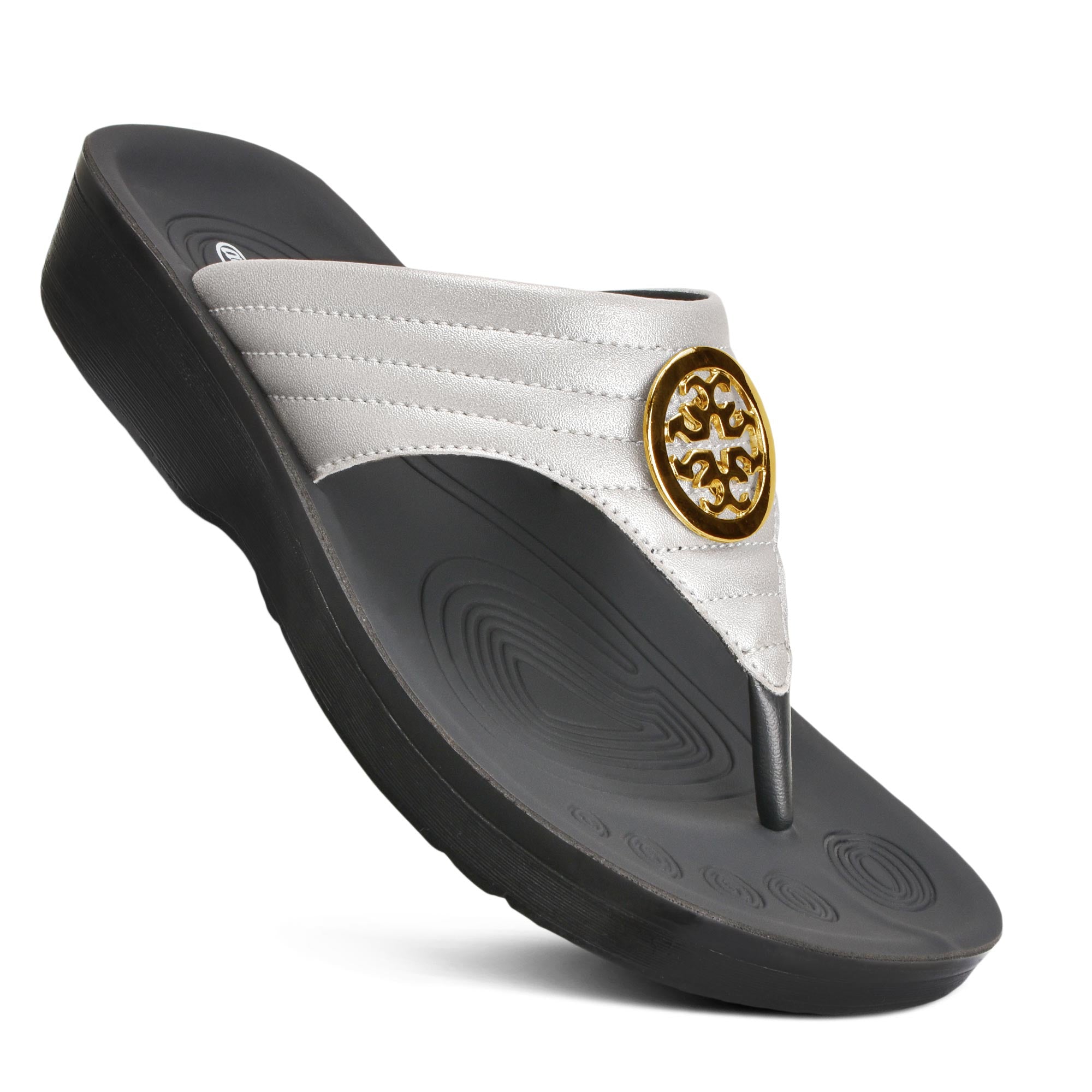 AEROTHOTIC IDELLE MEDALLION Walking Sandals