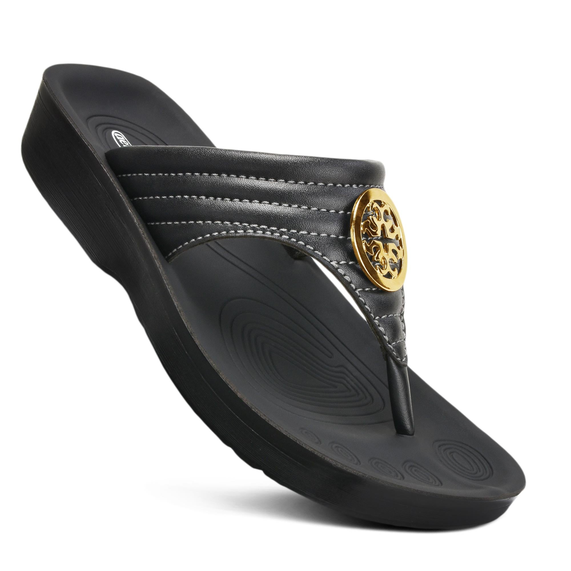 AEROTHOTIC IDELLE MEDALLION Walking Sandals