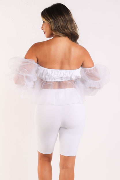 Lumière Organza Soirée Set