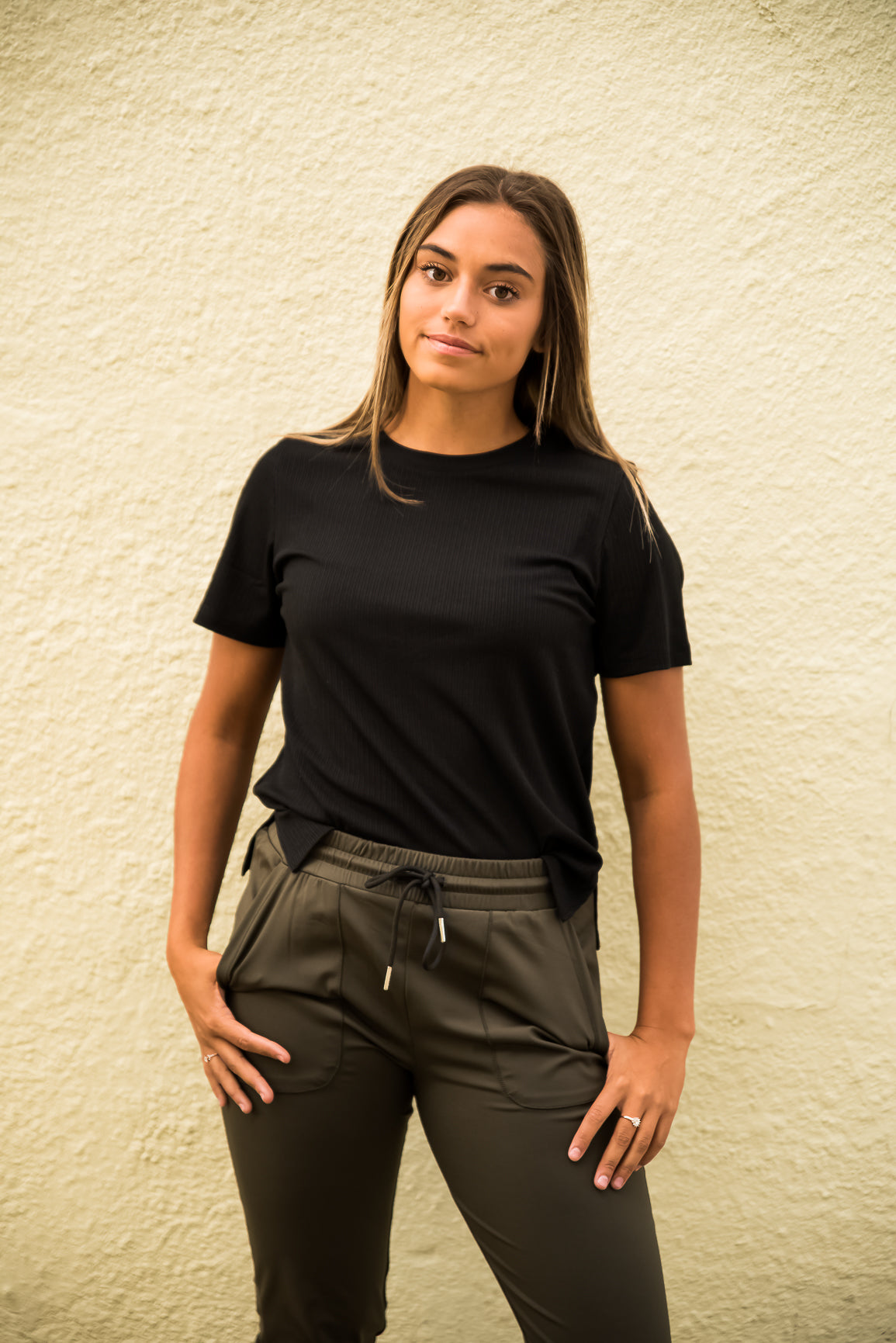 Dana Alyssa Tee in Black