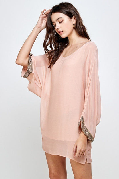 ARROW Batwing Sleeve Shift Dress
