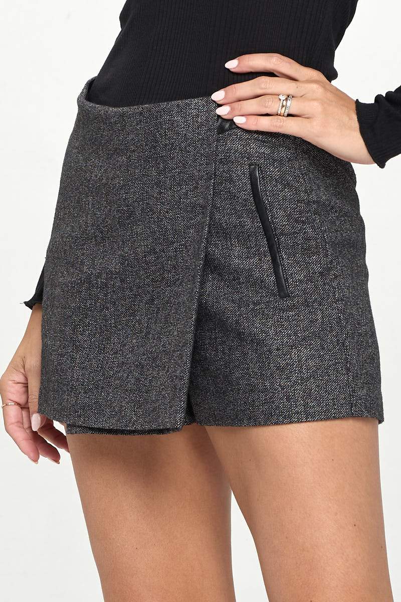 ARROW Asymmetrical Wrap Skort
