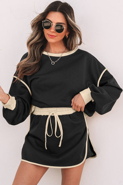 Weekend Lounge Skort Set