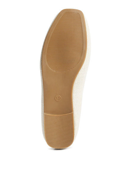 Nek Embellished Ballerina Flats