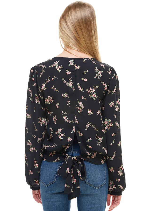 ARROW Long Sleeve Floral Top