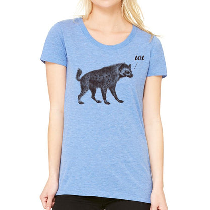 Howl If You're Happy: The Laughing Hyena T-Shirt