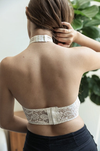 Irene Choker Mesh Bralette