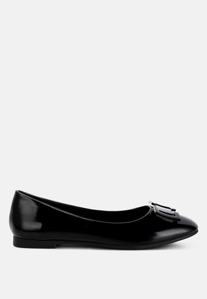 Nek Embellished Ballerina Flats