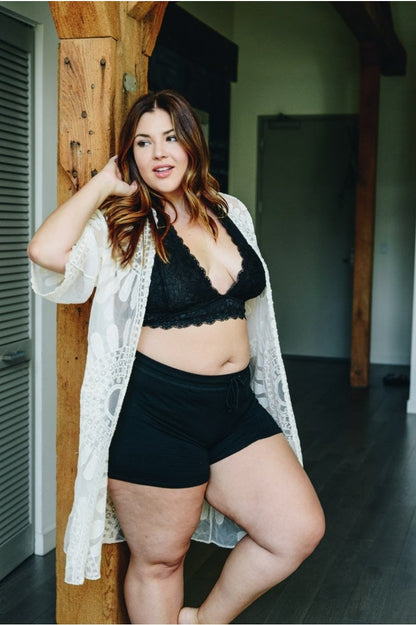 Juliette Plus Size Halter Bralette