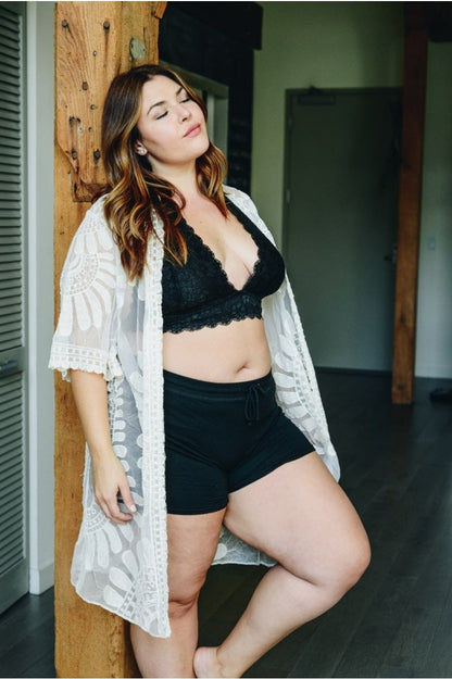 Juliette Plus Size Halter Bralette