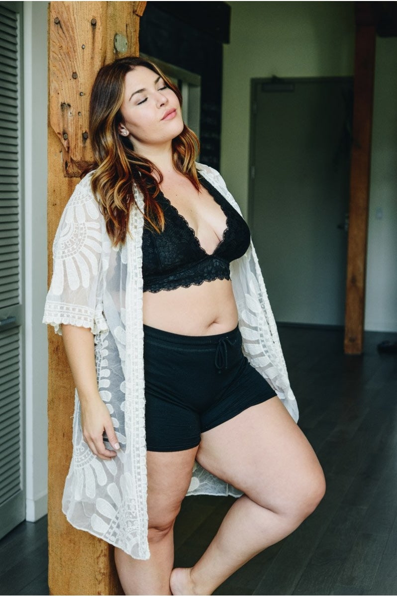 Juliette Plus Size Halter Bralette