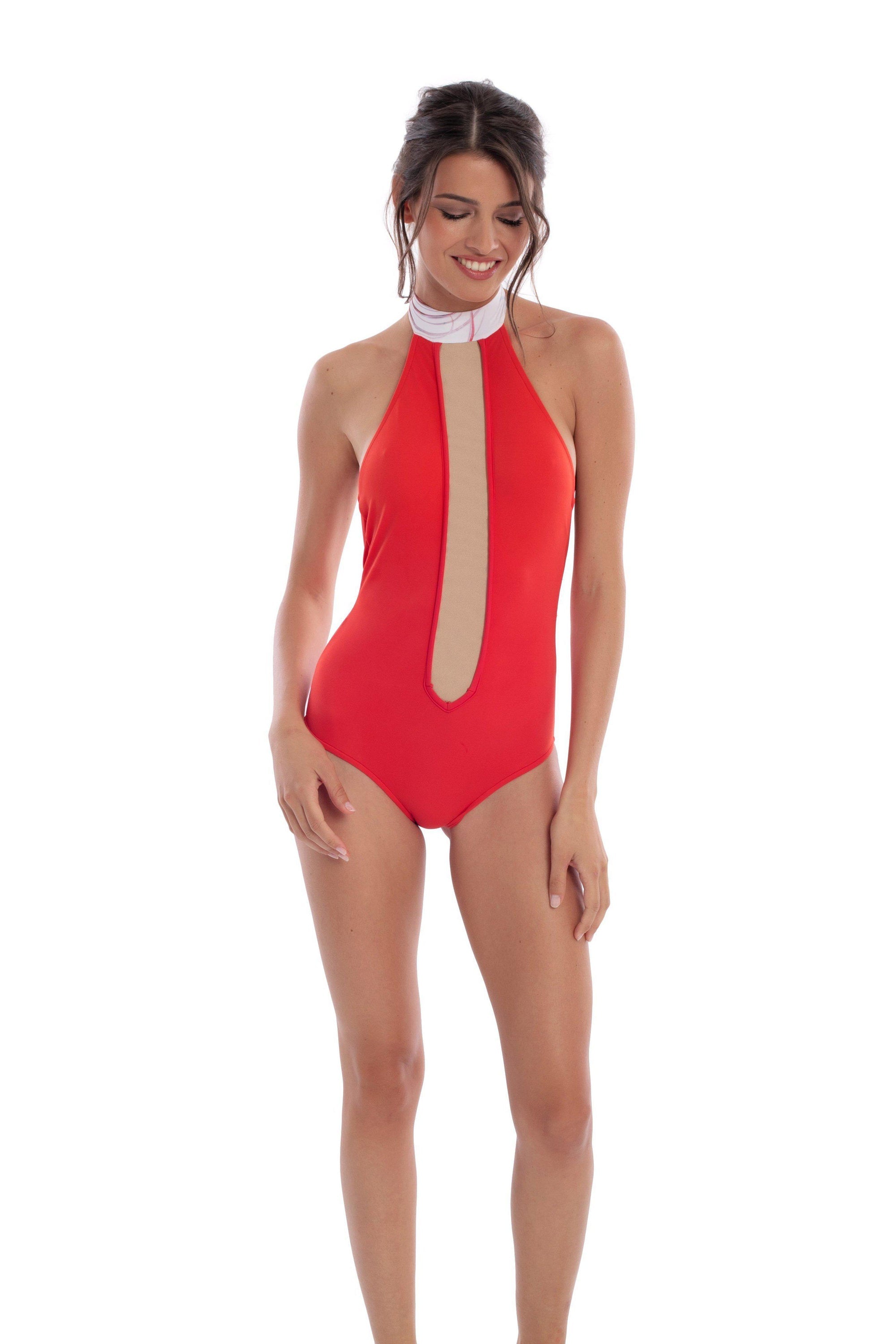 Zuri Igwe Plumage One-Piece