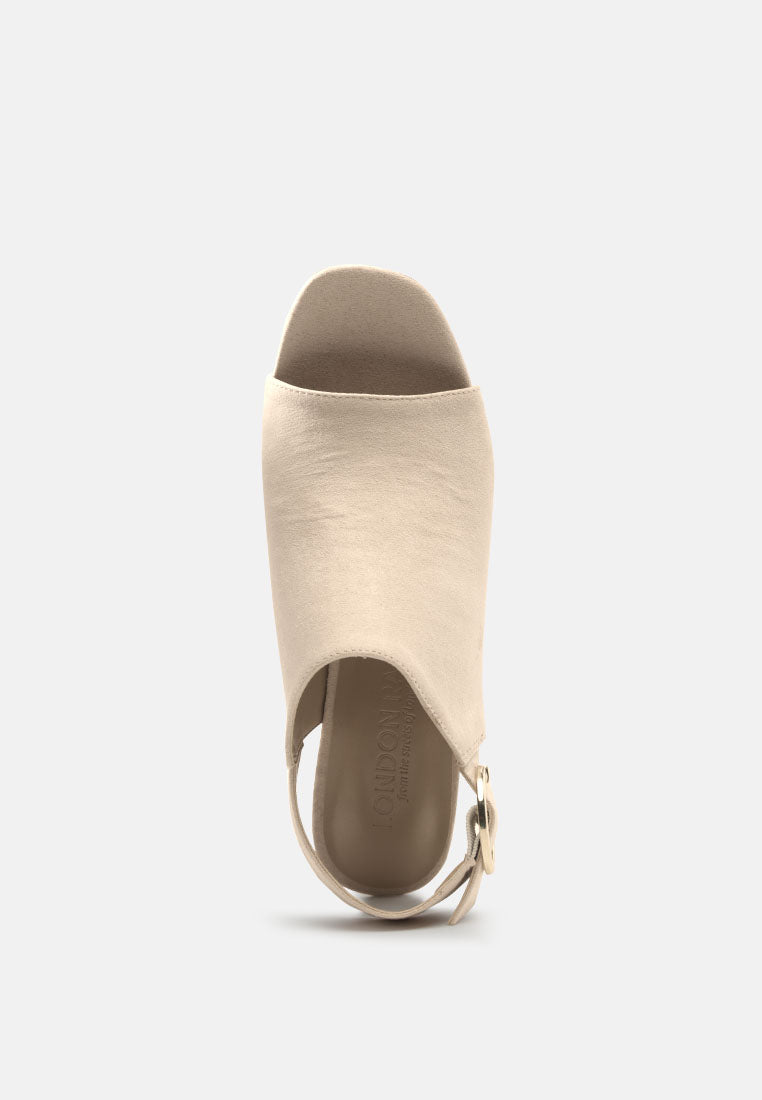 Roisin Stacked Block Heel