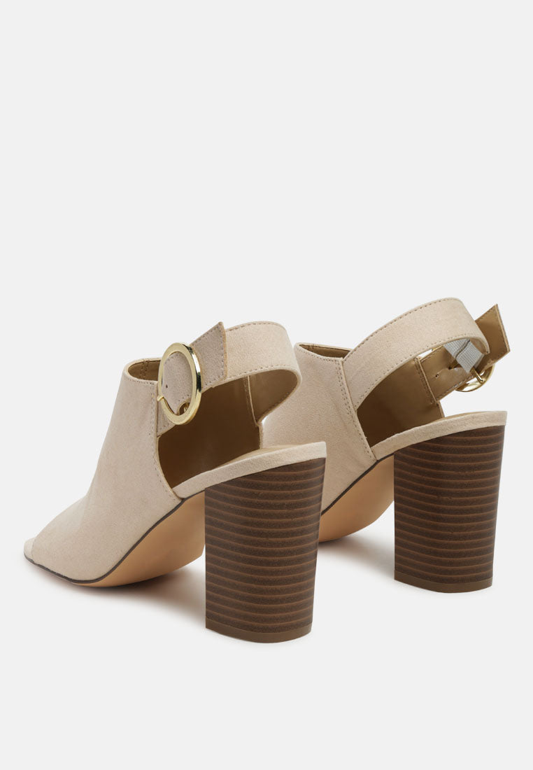 Roisin Stacked Block Heel