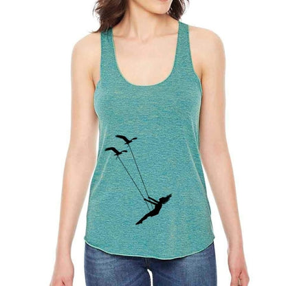 Soaring Bird Swing Racerback Tee