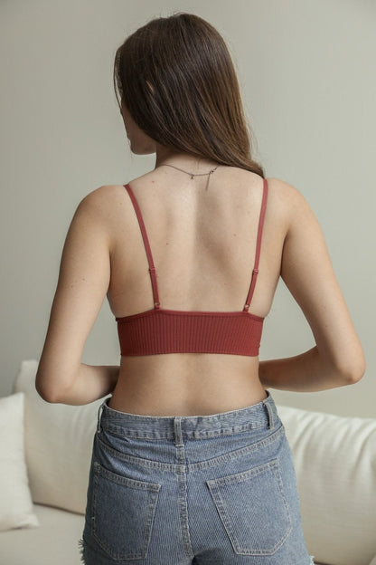 Jane Lee Stretchy Lace Brami Cami Top