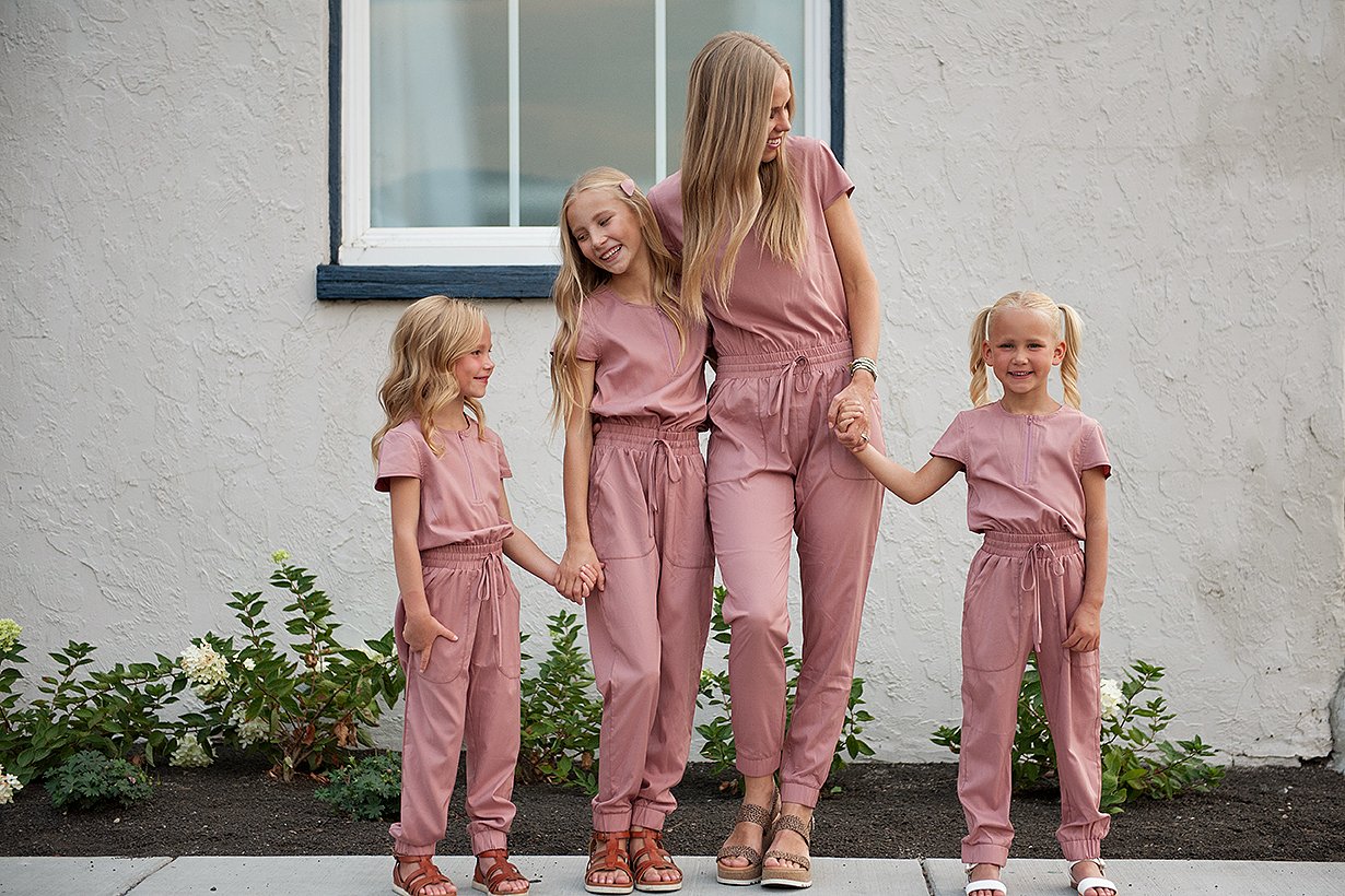 Danica Johnson Spirit Jumpsuit in Pink Lemonade