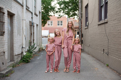 Danica Johnson Spirit Jumpsuit in Pink Lemonade