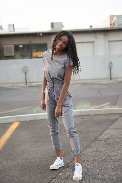 Danica Johnson Spirit Jumpsuit in Cement